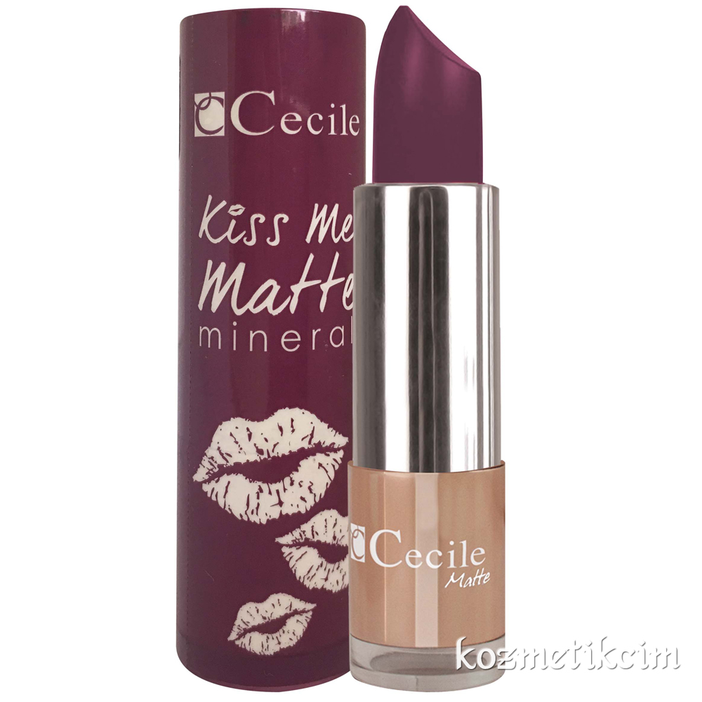 Cecile Kiss Me Matte Mineral Mat Ruj 319