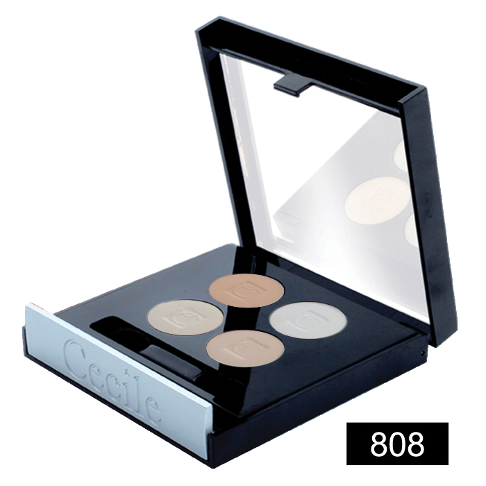 Cecile Matte Quattro Eyeshadow 4 lü Göz Farı 808