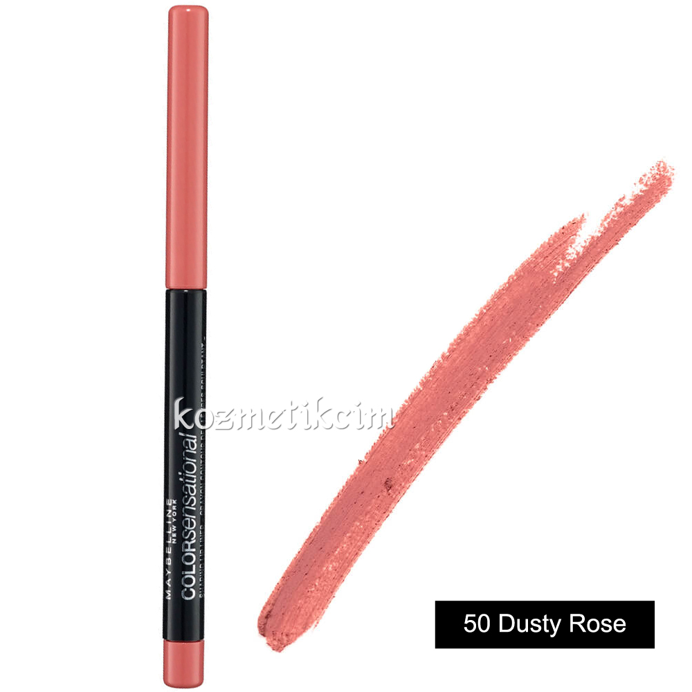 Maybelline Color Sensational Shaping Lipliner Asansörlü Dudak Kalemi 50 Dusty Rose