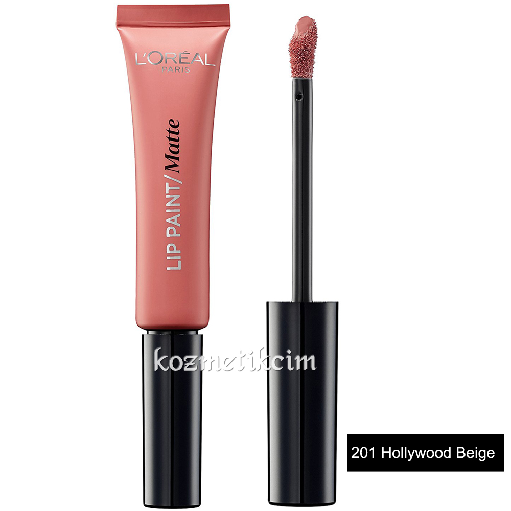 L'Oréal Infallible Lip Paint Matte 201 Hollywood Beige