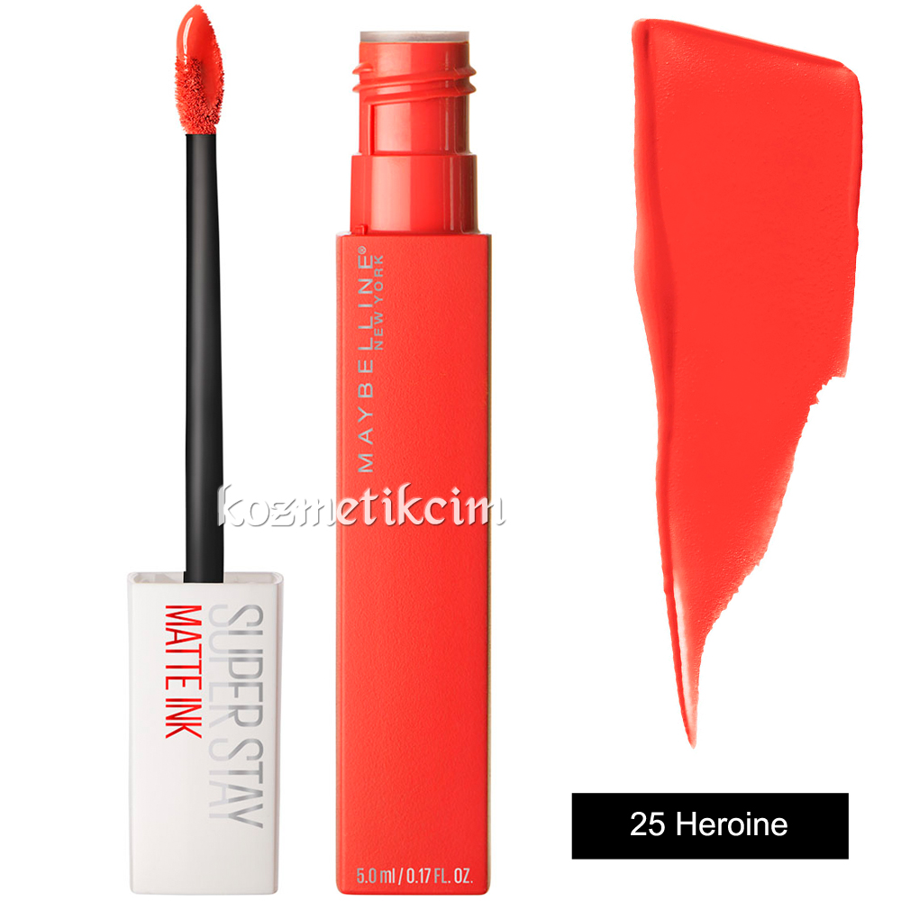 Maybelline Superstay Matte Ink Liquid Lipstick 25 Heroine