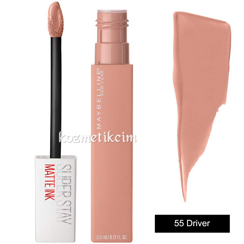 Maybelline Superstay Matte Ink Liquid Lipstick 55 Driver