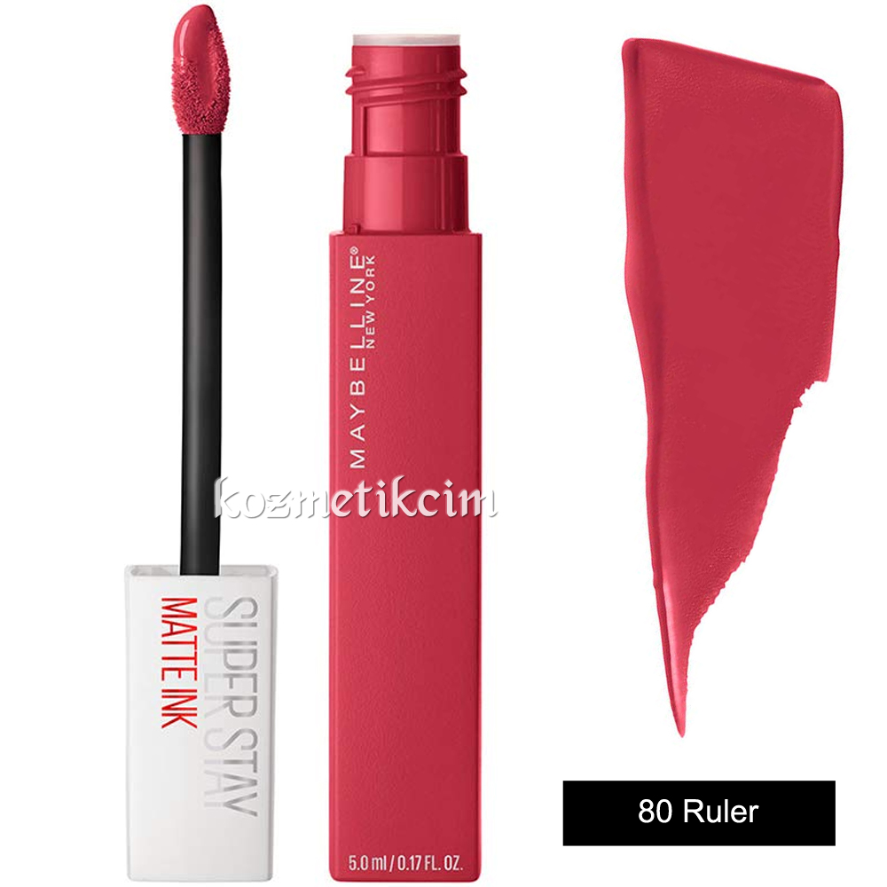 Maybelline Superstay Matte Ink Liquid Lipstick 80 Ruler