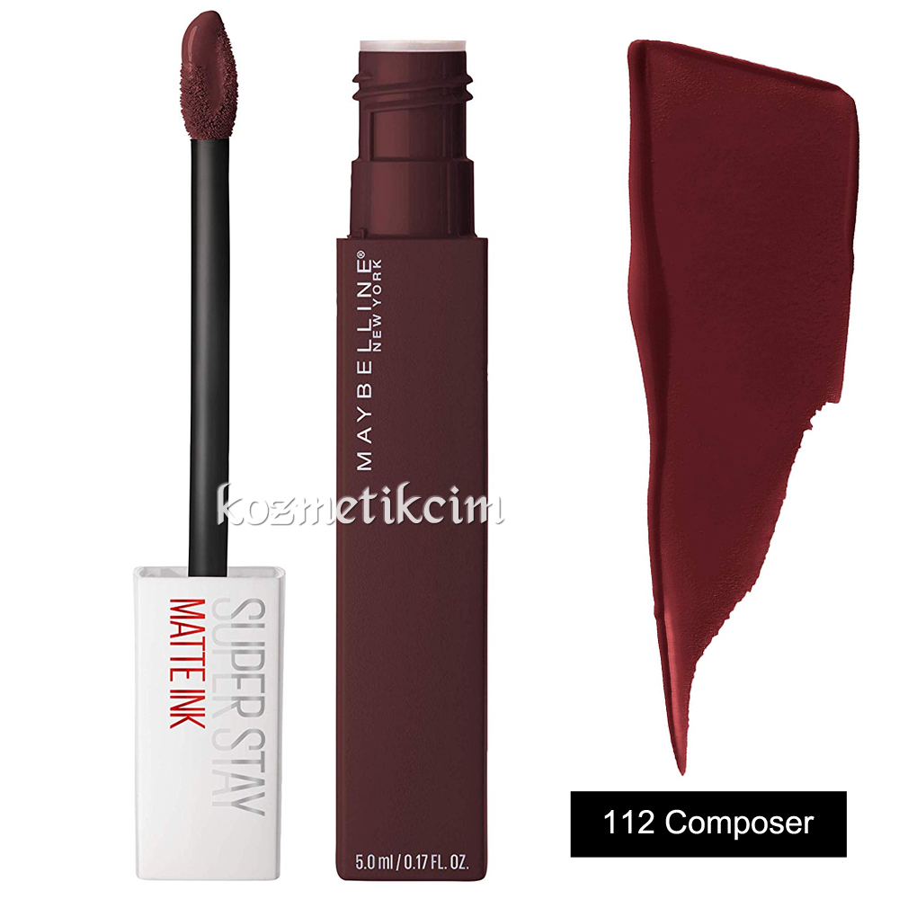 Maybelline Superstay Matte Ink Liquid Lipstick 112 Composer