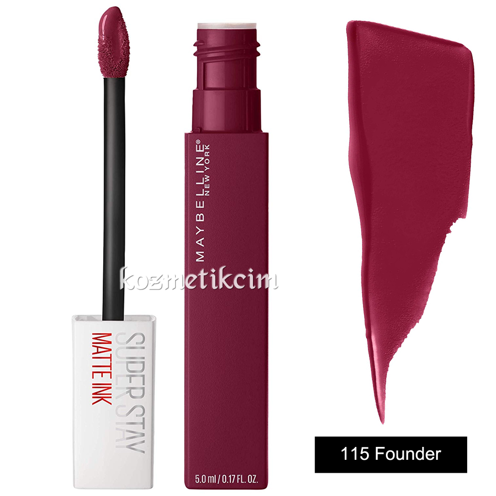 Maybelline Superstay Matte Ink Liquid Lipstick 115 Founder