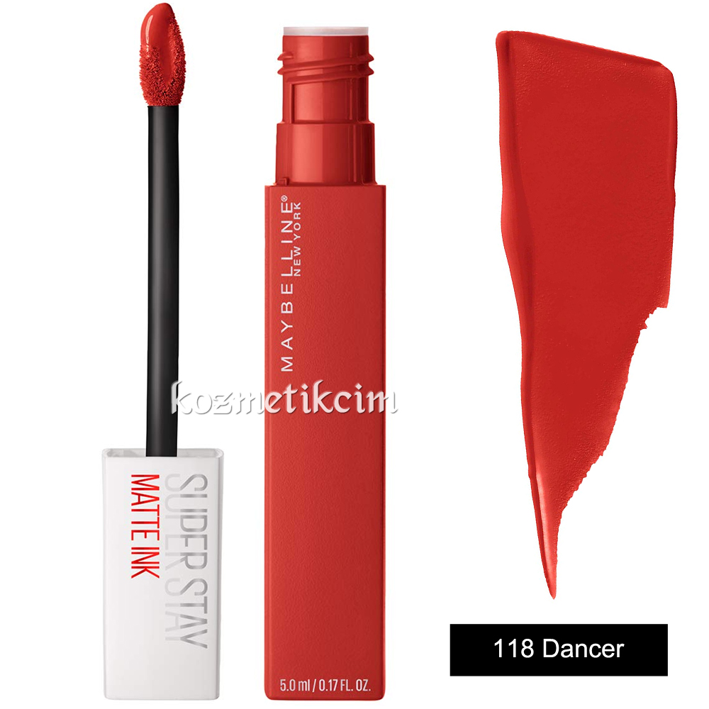 Maybelline Superstay Matte Ink Liquid Lipstick 118 Dancer