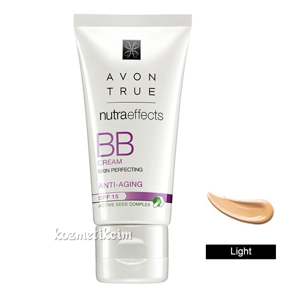 AVON True Nutra Effects Yaşlanma Karşıtı BB Cream SPF 15 light