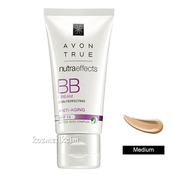 AVON True Nutra Effects Yaşlanma Karşıtı BB Cream SPF 15 medium