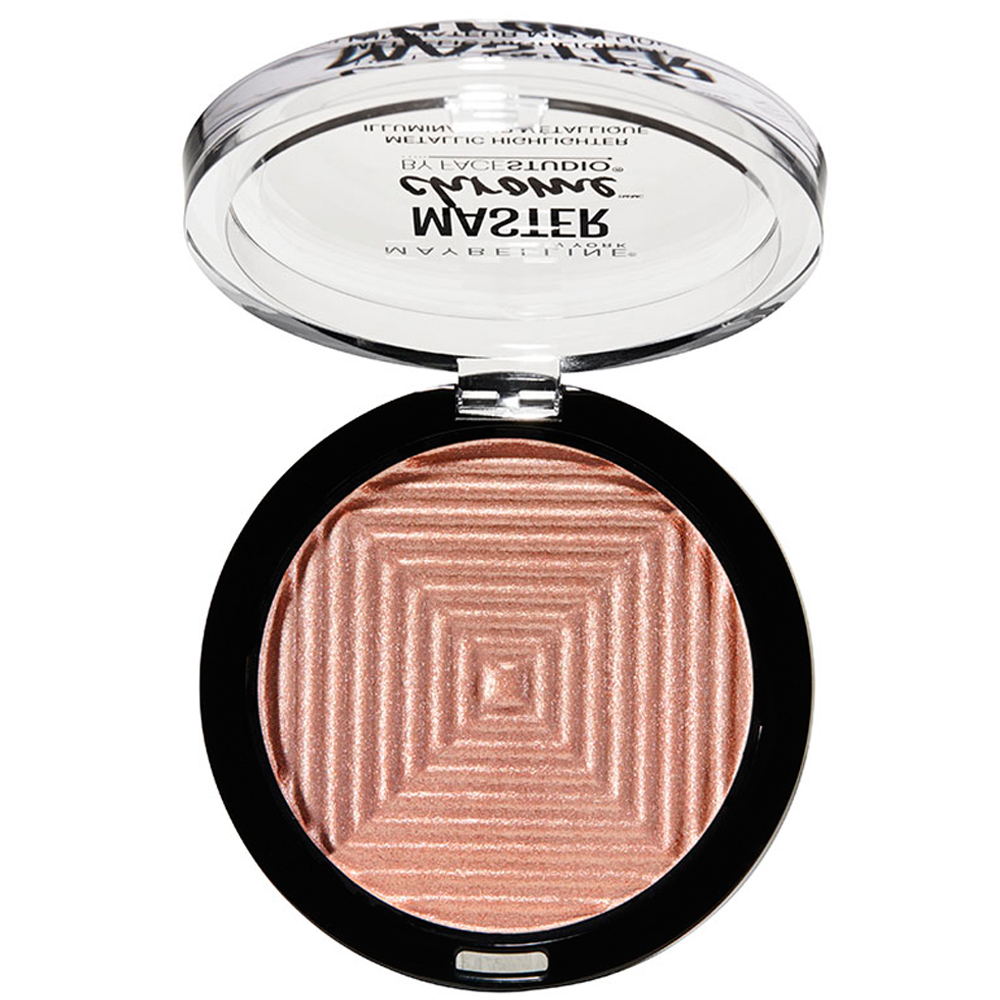 Maybelline Facestudio Master Chrome Metallic Highlighter Metalik Aydınlatıcı 50 Molten Rose Gold