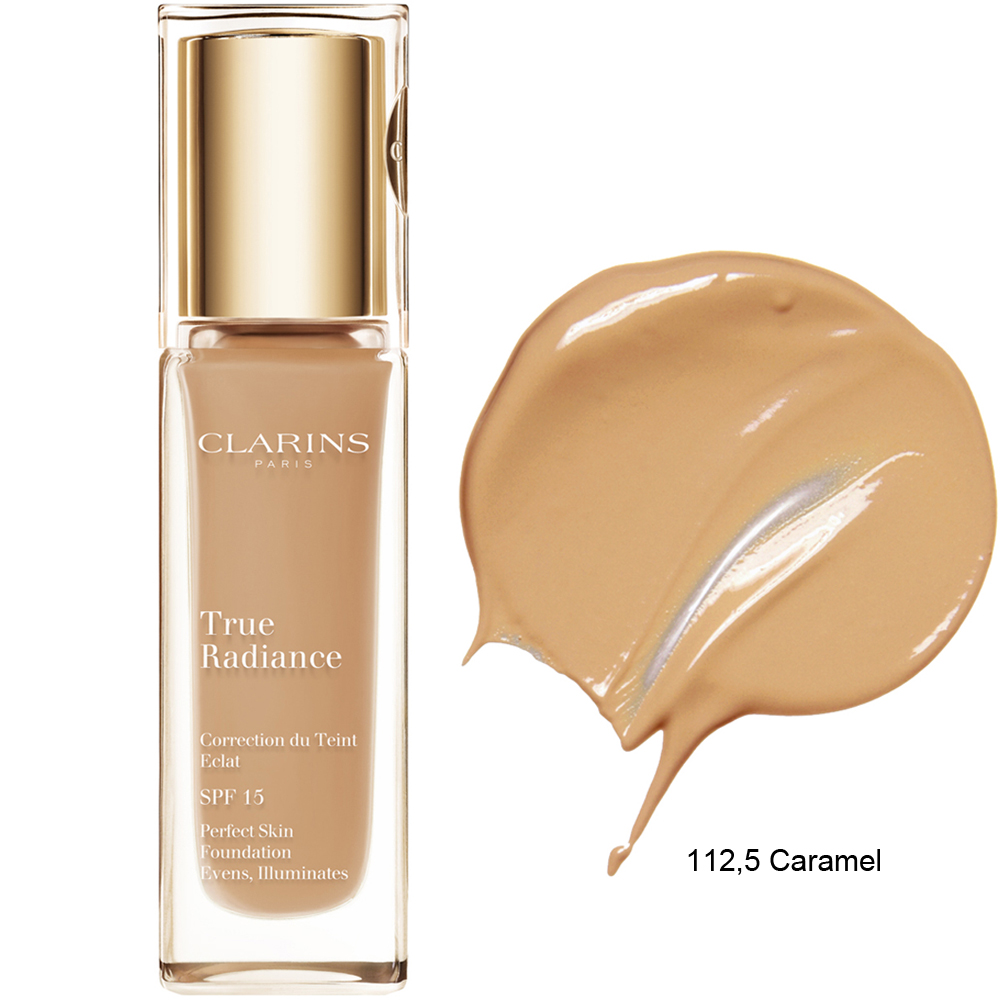 Clarins True Radiance Foundation SPF 15 112,5 Caramel