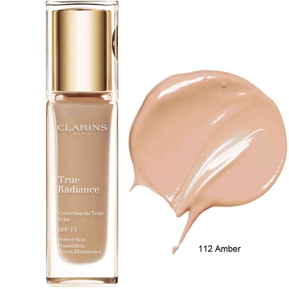 Clarins True Radiance Foundation SPF 15 112 Amber