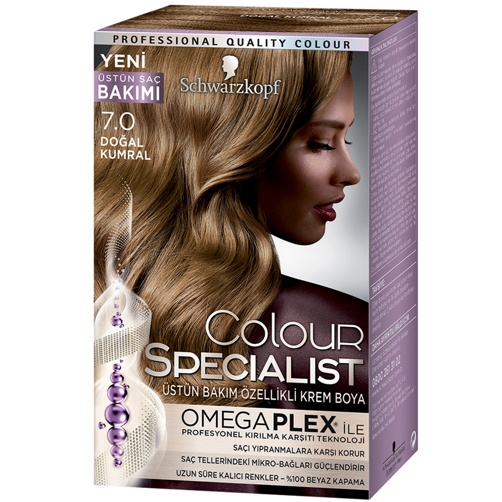 Schwarzkopf Colour Specialist Saç Boyası 7.0 Doğal Kumral