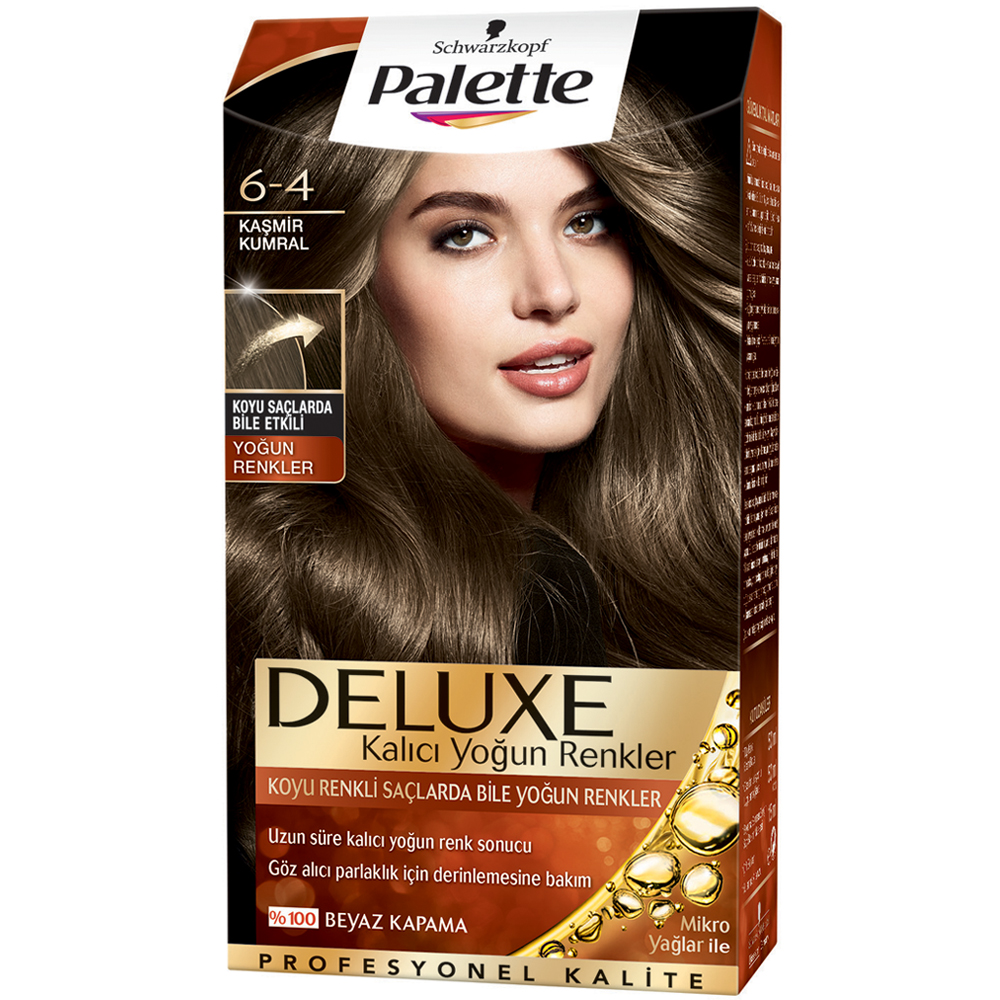 Palette Deluxe Saç Boyası 6-4 Kaşmir Kumral