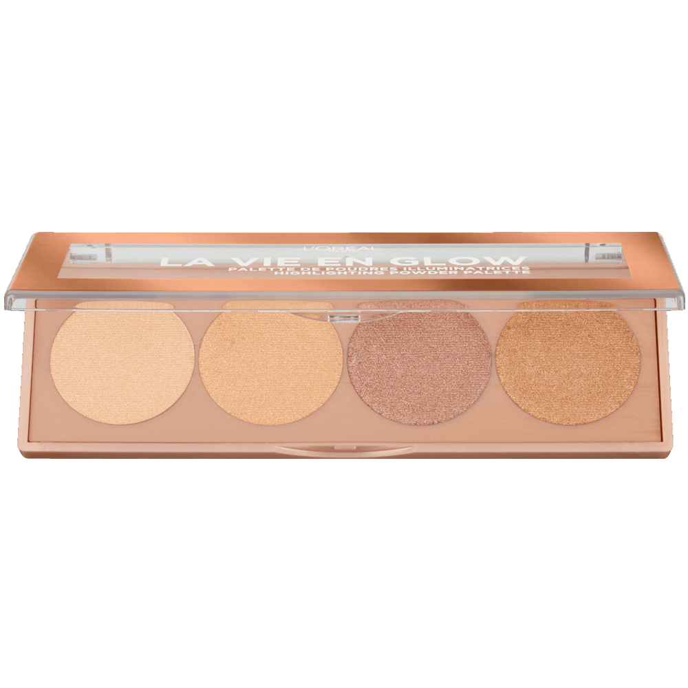 L'Oréal La Vie En Glow Highlighting Powder Palette 01 Warm Glow