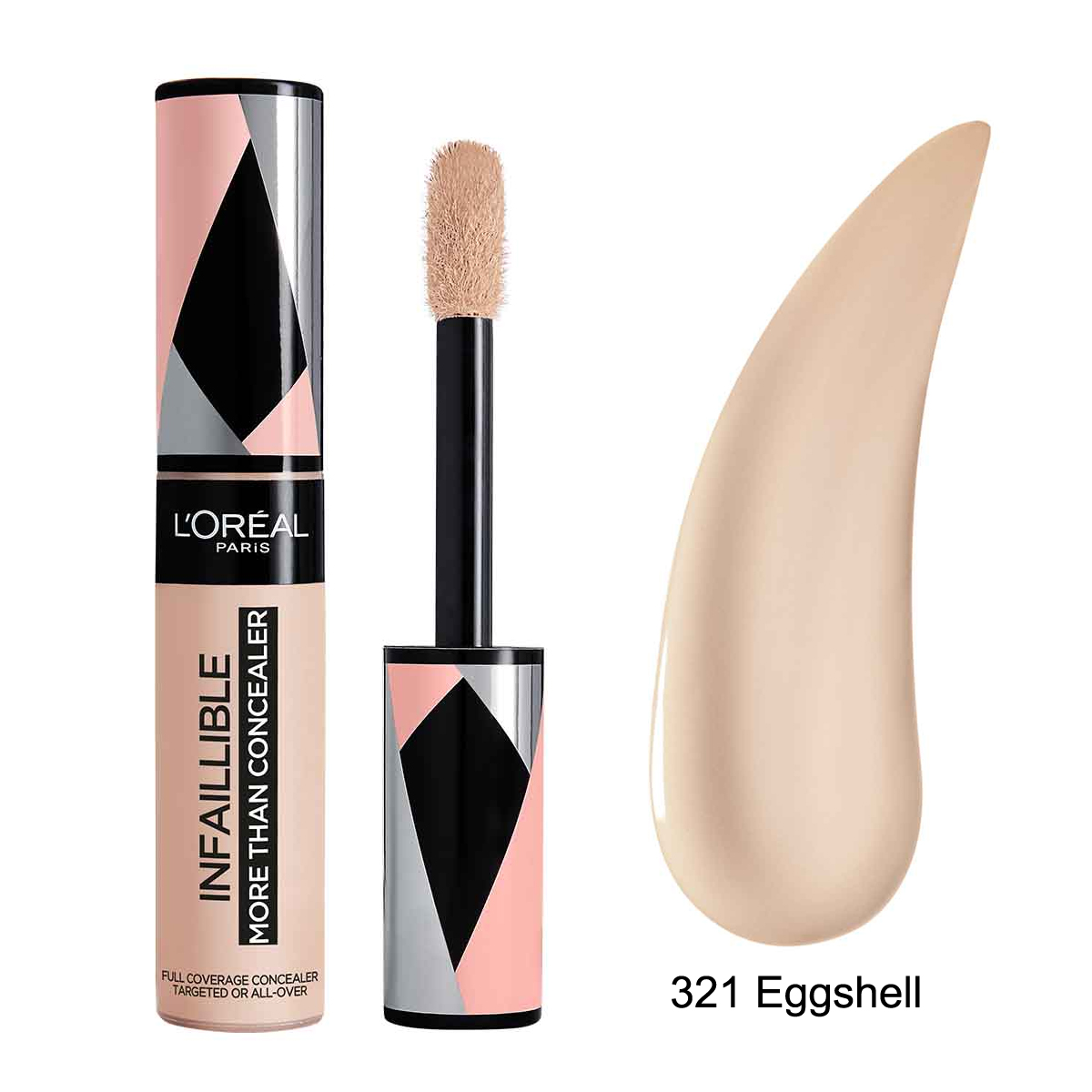 L'Oréal Infaillible More Than Concealer Tüm Yüz İçin Kapatıcı 321 Eggshell