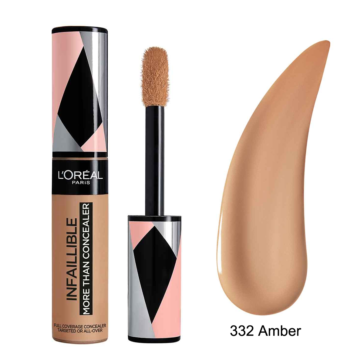 L'Oréal Infaillible More Than Concealer Tüm Yüz İçin Kapatıcı 332 Amber