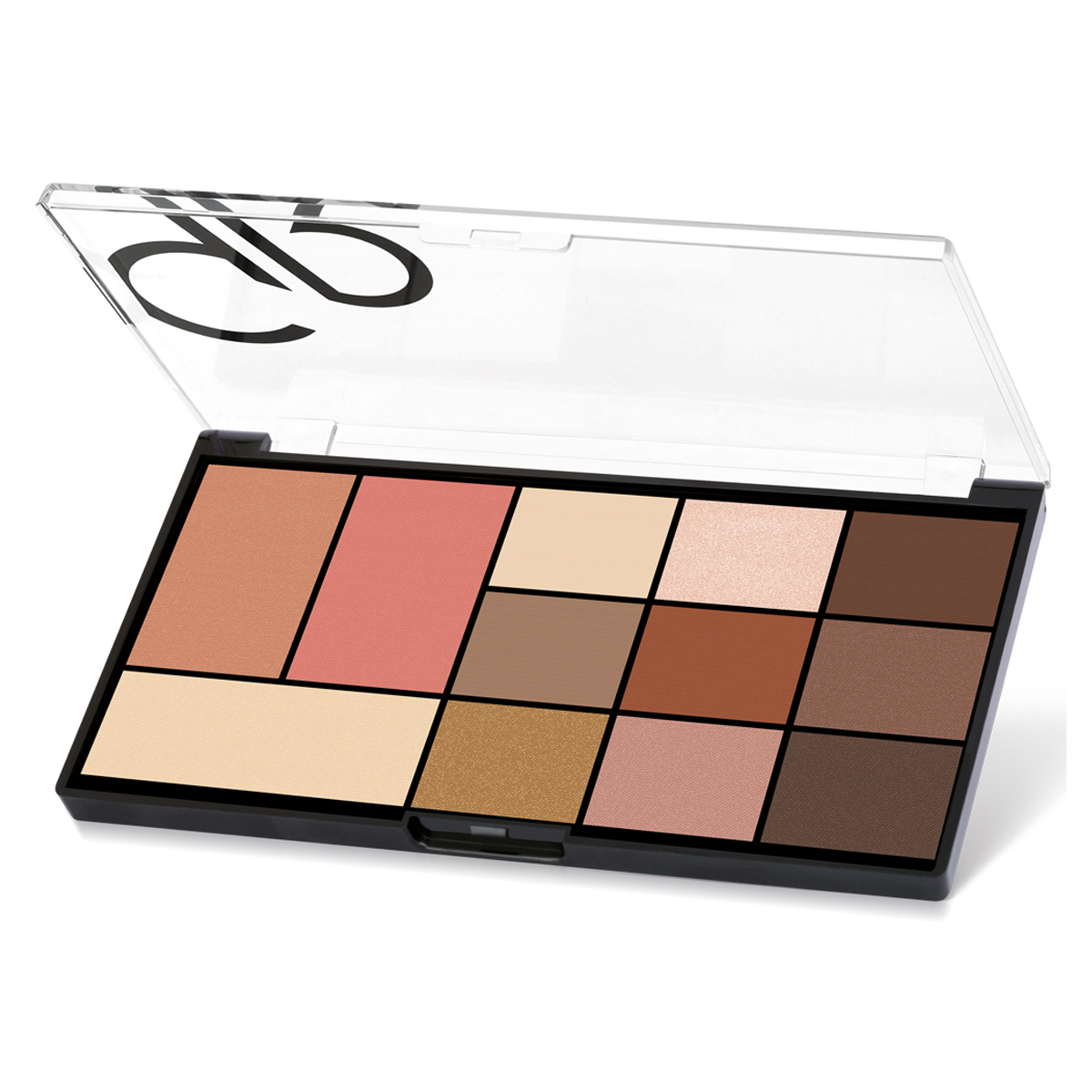 Golden Rose City Style Face & Eye Palette 01 Warm Nude